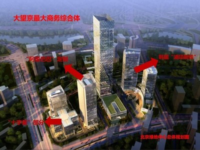 绿地中心260米高邻阿里巴巴,豪装览京城美景,同比银泰霄8大